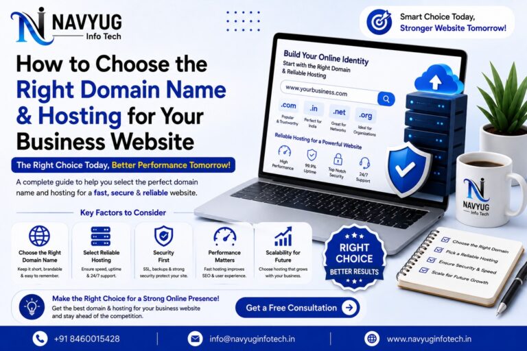 How to Choose the Right Domain Name & Hosting for Your Business Website – Navyug InfoTech