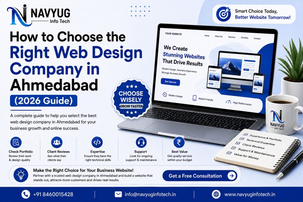 Web design company in Ahmedabad - Navyug InfoTech