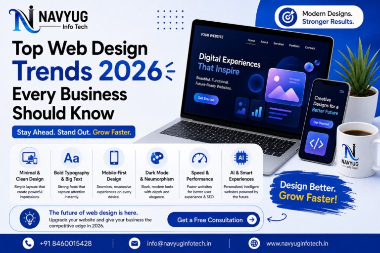 Top Web Design Trends 2026 Every Business Should Know – Navyug InfoTech