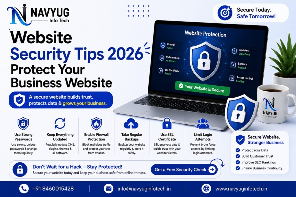 Website security Ahmedabad – Navyug InfoTech