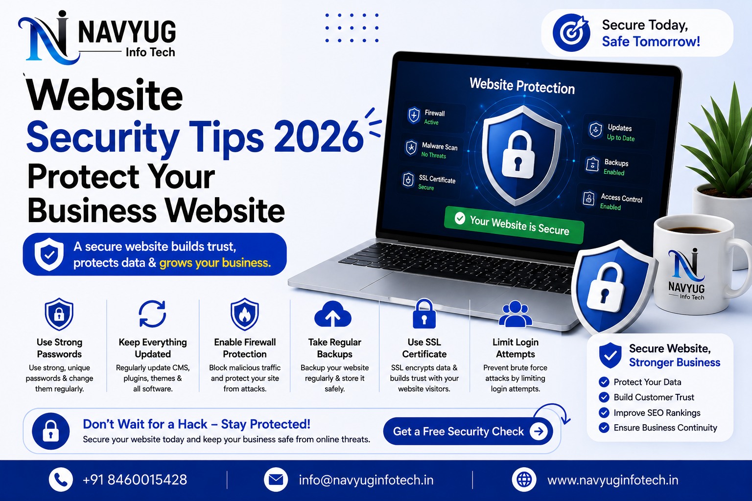Website security Ahmedabad – Navyug InfoTech