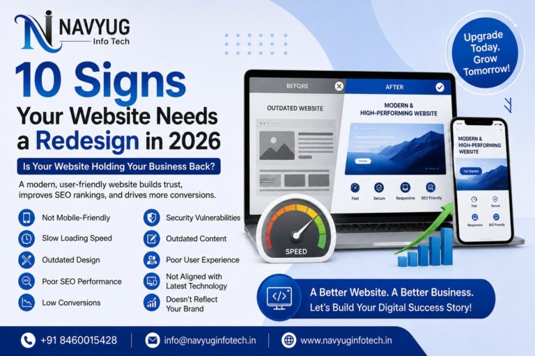 10 Signs Your Website Needs a Redesign in 2026 | Navyug InfoTech